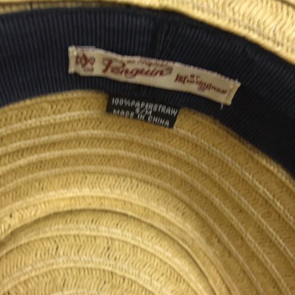 Penguin Munsingwear Paperstraw Hat Small Medium - Picture 7 of 7
